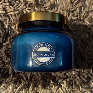 Capri Blue Aloha Orchid Blue Jar Candle 19 oz